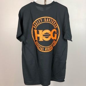 Harley Owner’s Group (HOG) T-shirt. Size L